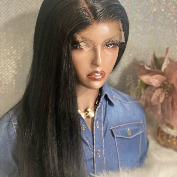 💎SOLD-OUT New 30” Lexus 100% Brazilian 4X5 HD Transparent 200% density Wig💎 - Picture 10 of 16